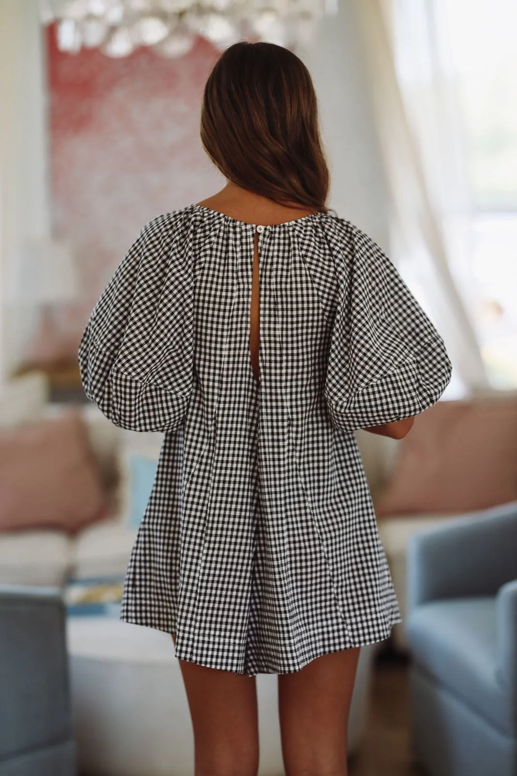 All Day Play Romper - Black and White - Image 4