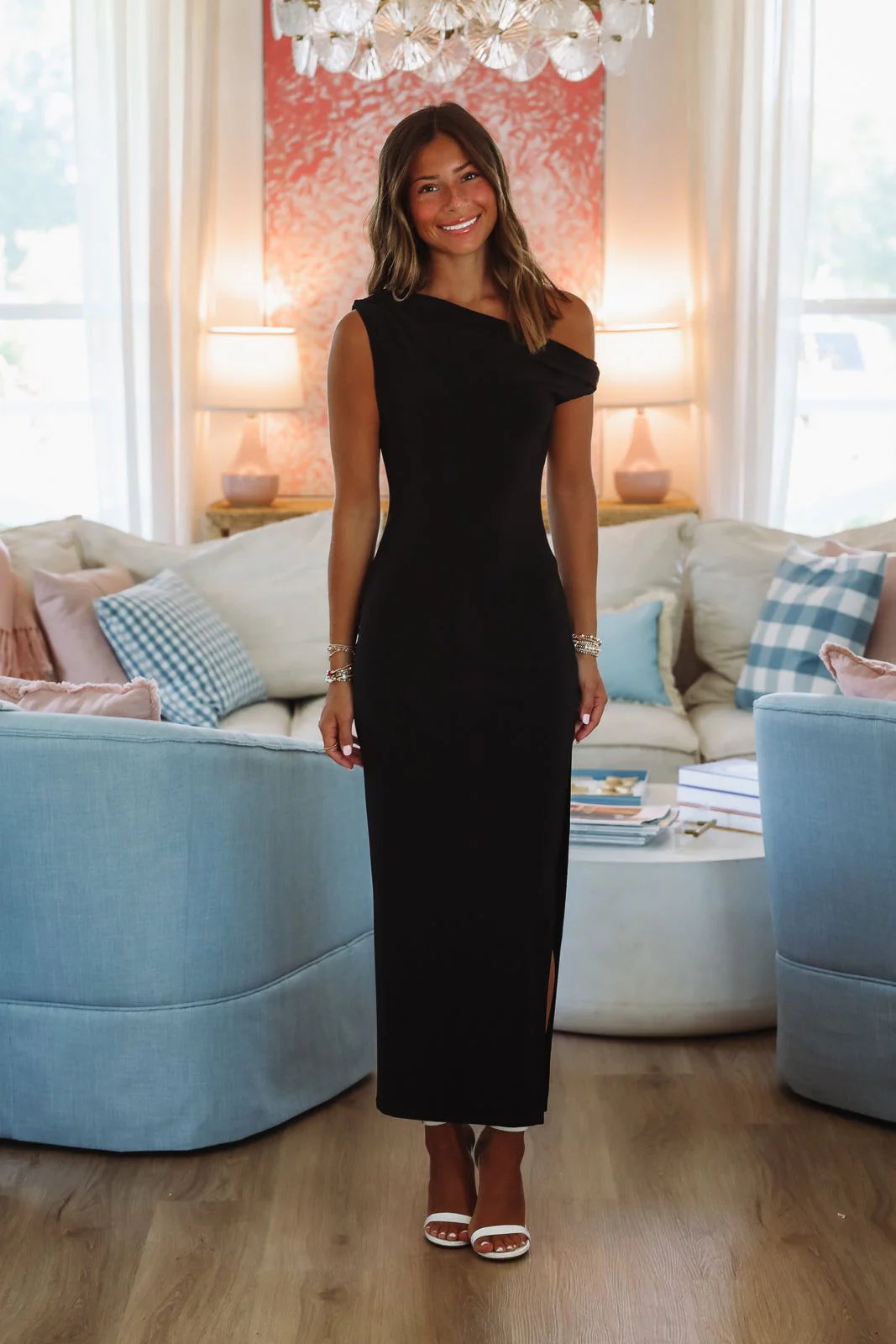 Before the Storm Maxi Dress - Black - Image 2