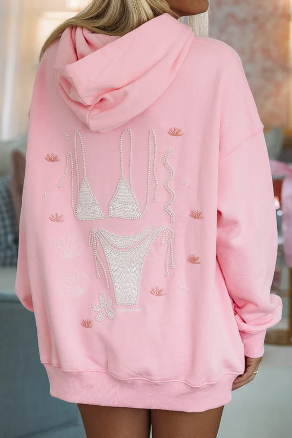 Bikini Glow Hoodie - Pink