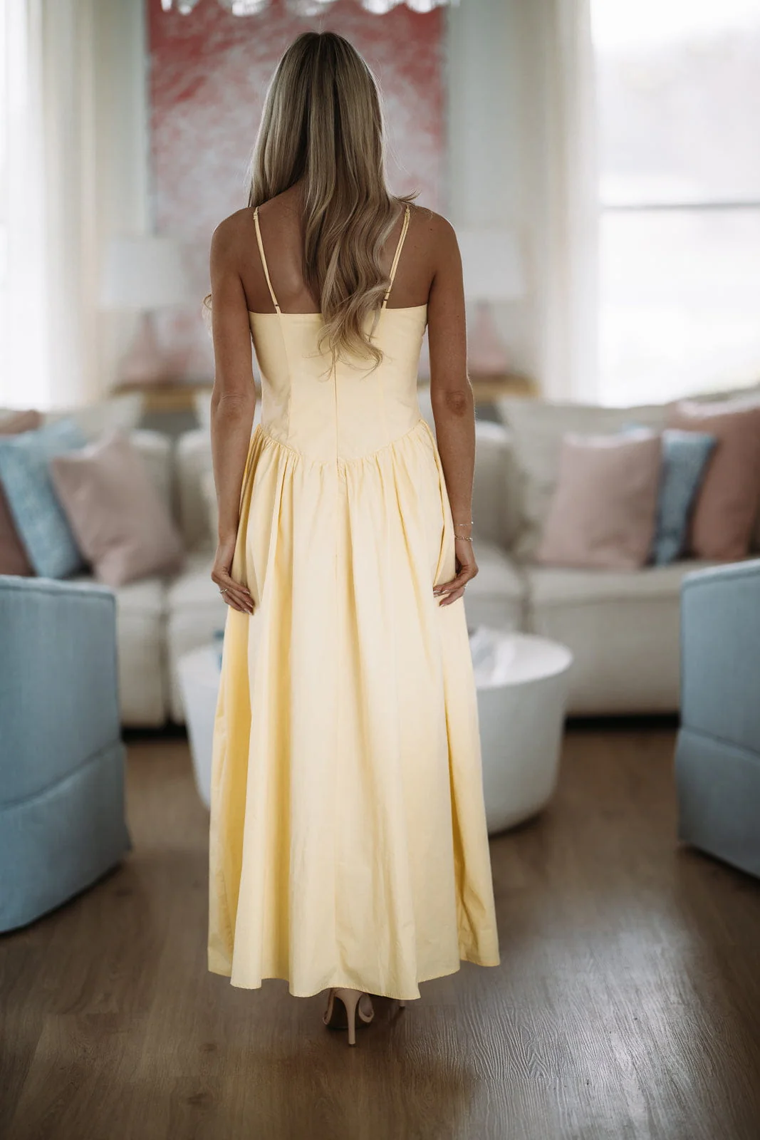 Classic Love Story Maxi Dress - Butter Yellow - Image 5