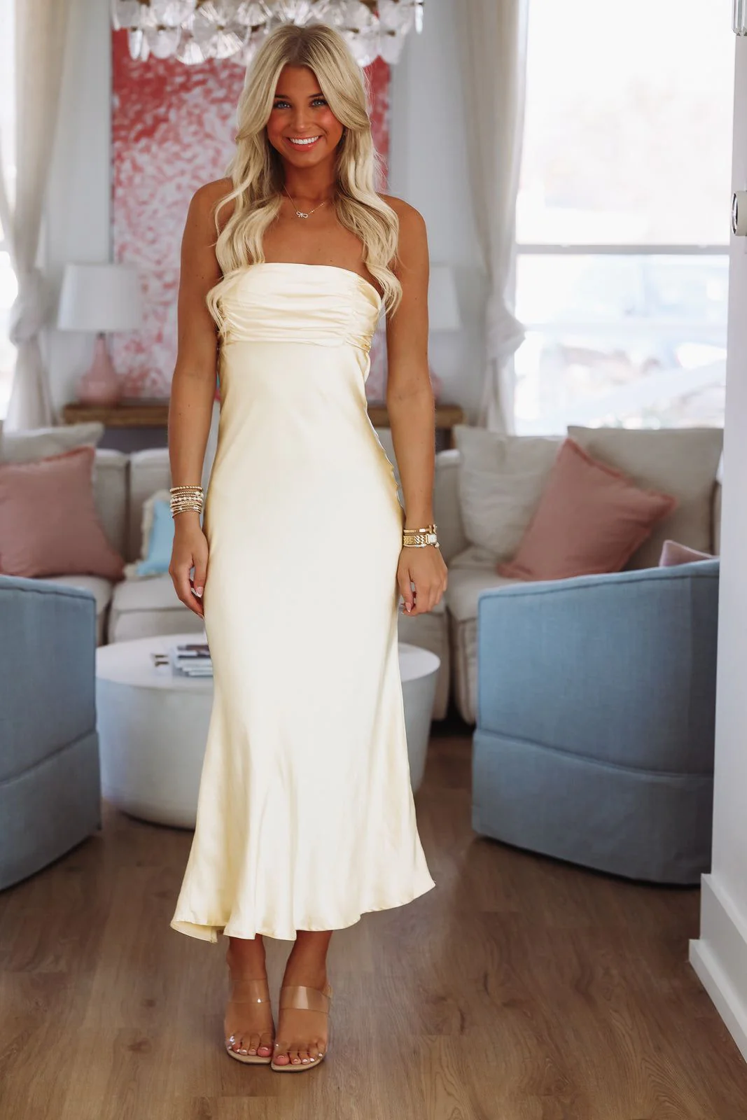 Daffodil Maxi Dress - Yellow