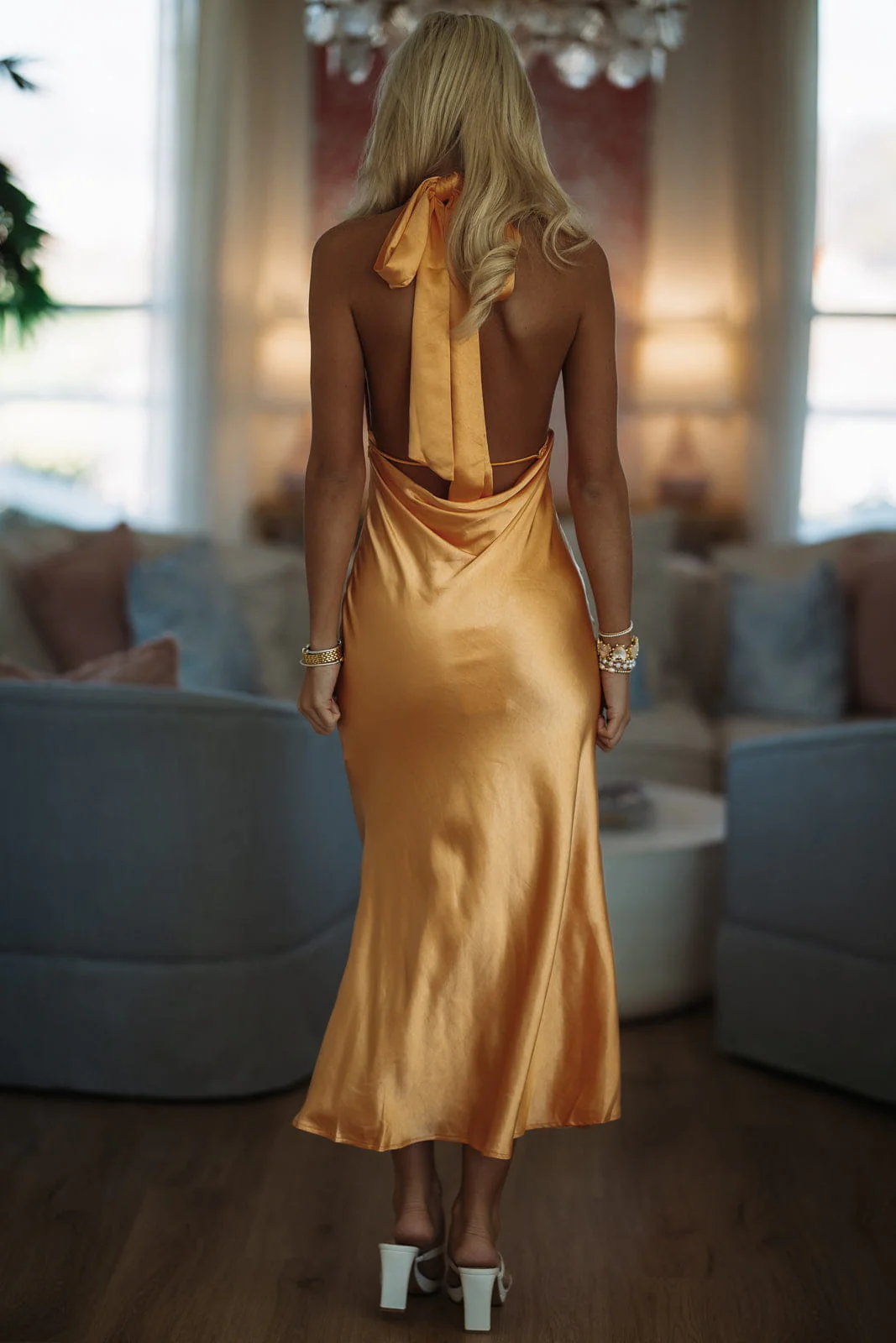 Daydreamer Maxi Dress - Orange - Image 3