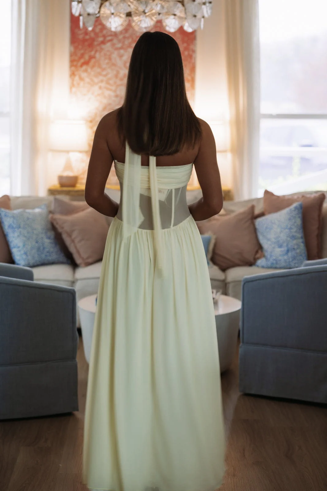 Dreamweaver Maxi Dress - Butter Yellow - Image 3