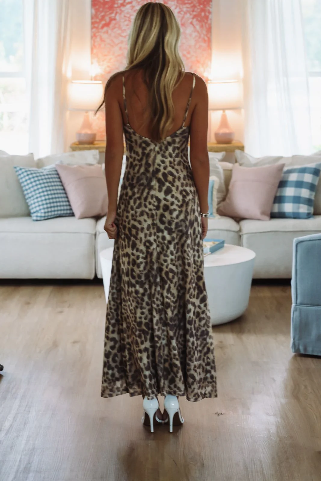 Eternal Optimist Maxi Dress - Black and Brown (FINAL SALE) - Image 3