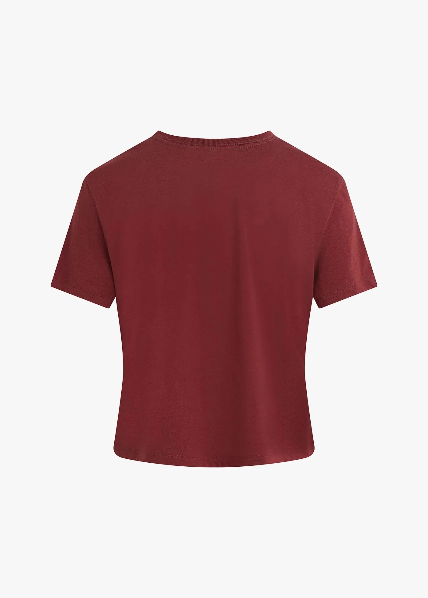 Favorite Daughter Cropped Collegiate Tee - Sangria Nights - Image 5