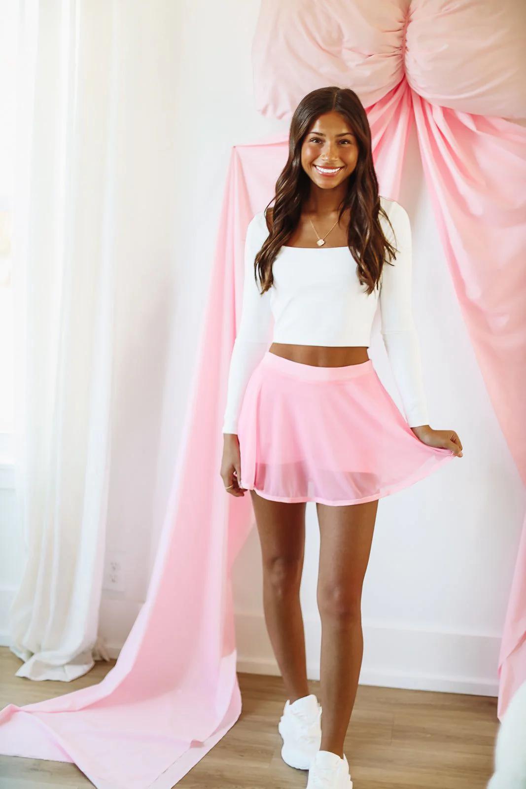First Position Active Skort - Pink (FINAL SALE) - Image 5