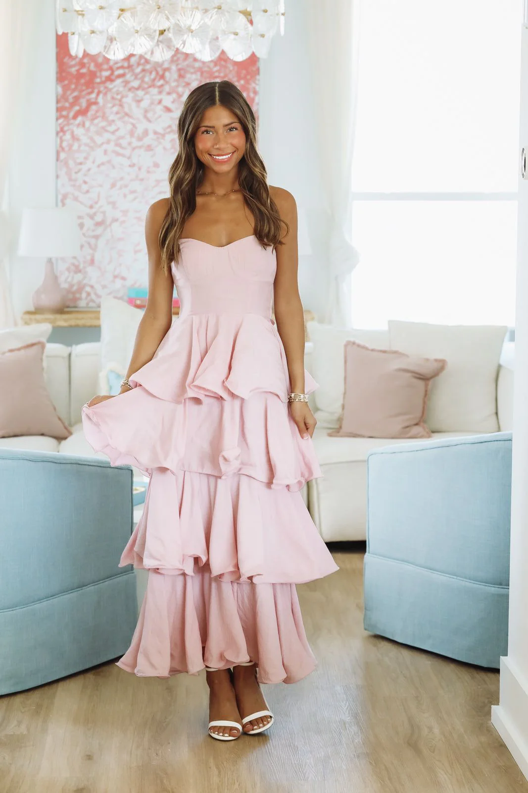 For Always Maxi Dress - Pink - Image 2