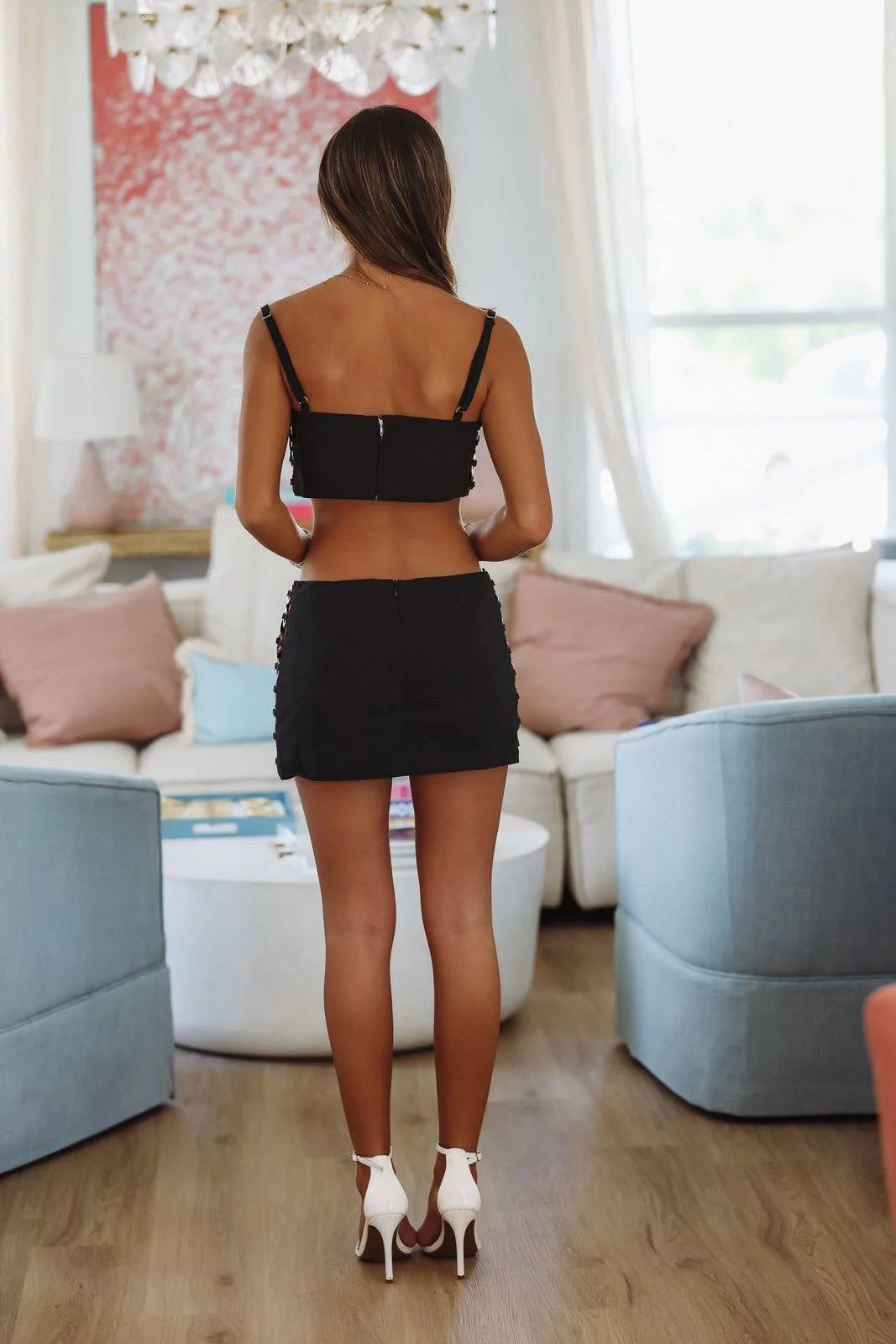 Get It Mini Skort - Black - Image 7