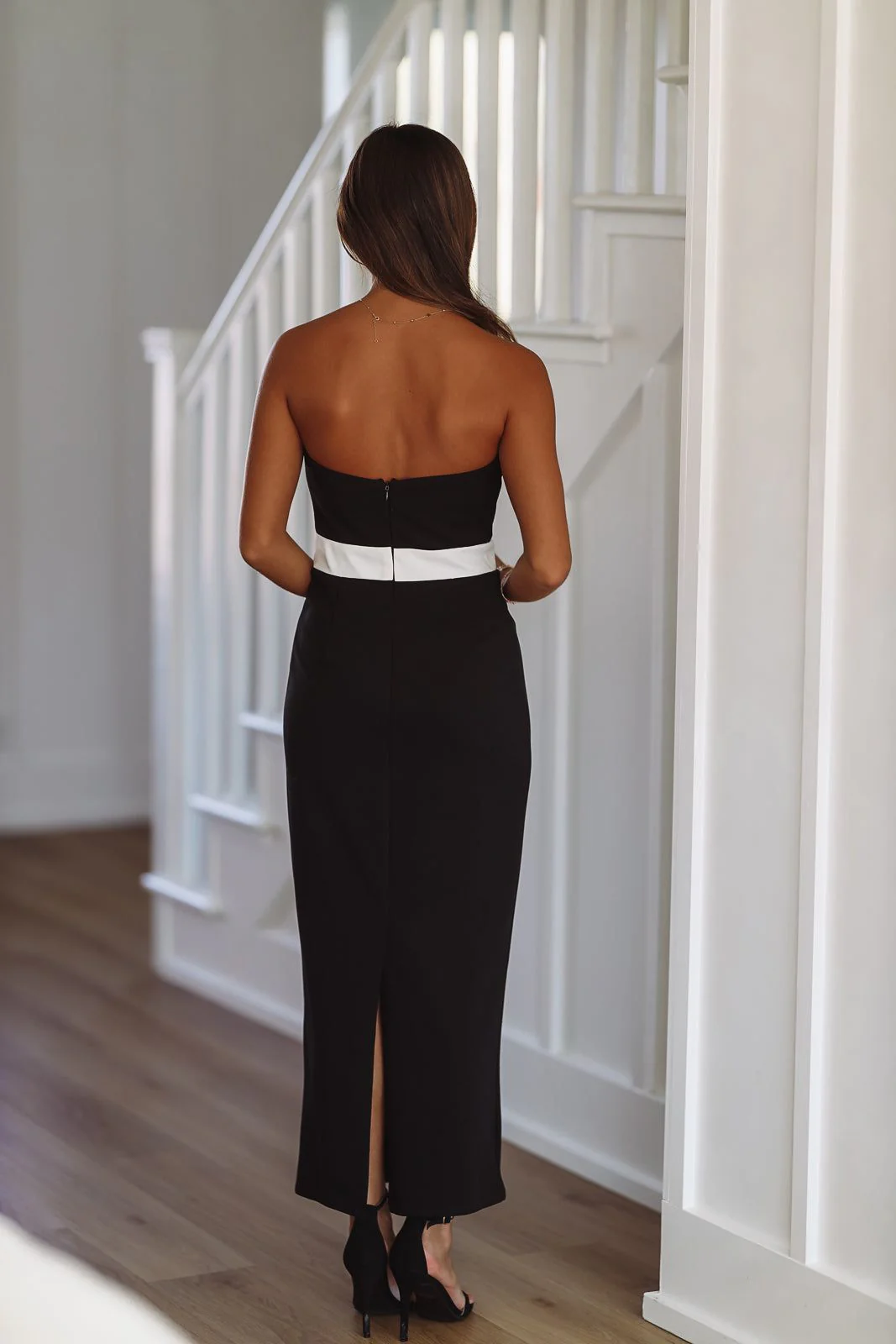 Have a Good Time Midi Dress - Black - Image 3