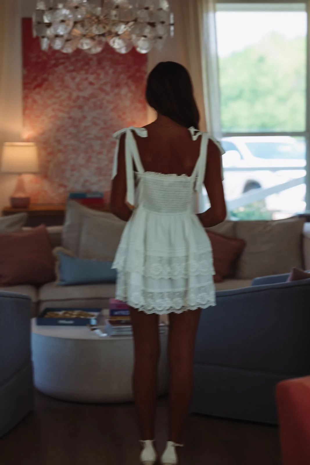 I'm Ready Mini Dress - White - Image 4