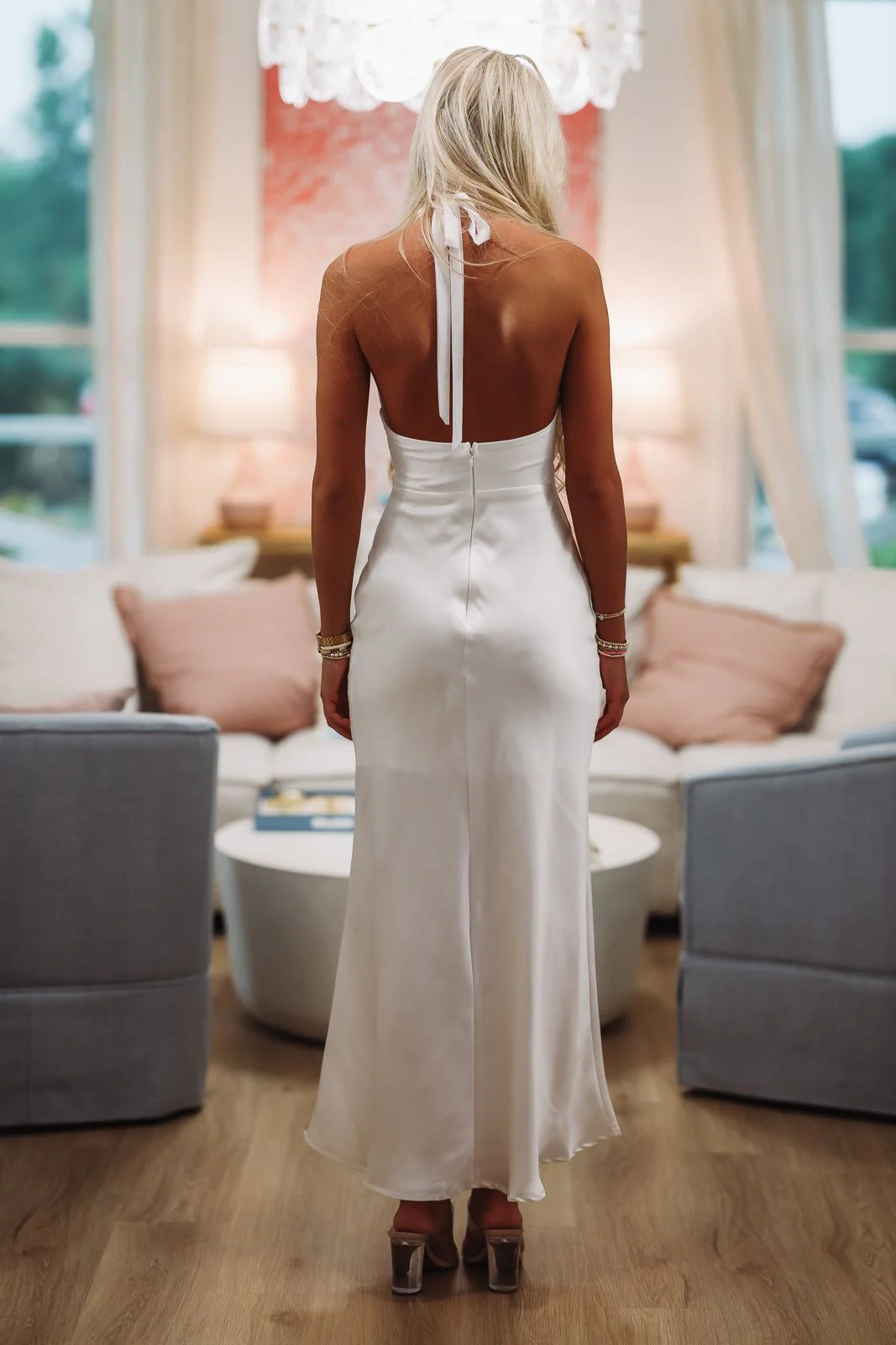 I'm Still Yours Maxi Dress - White - Image 3