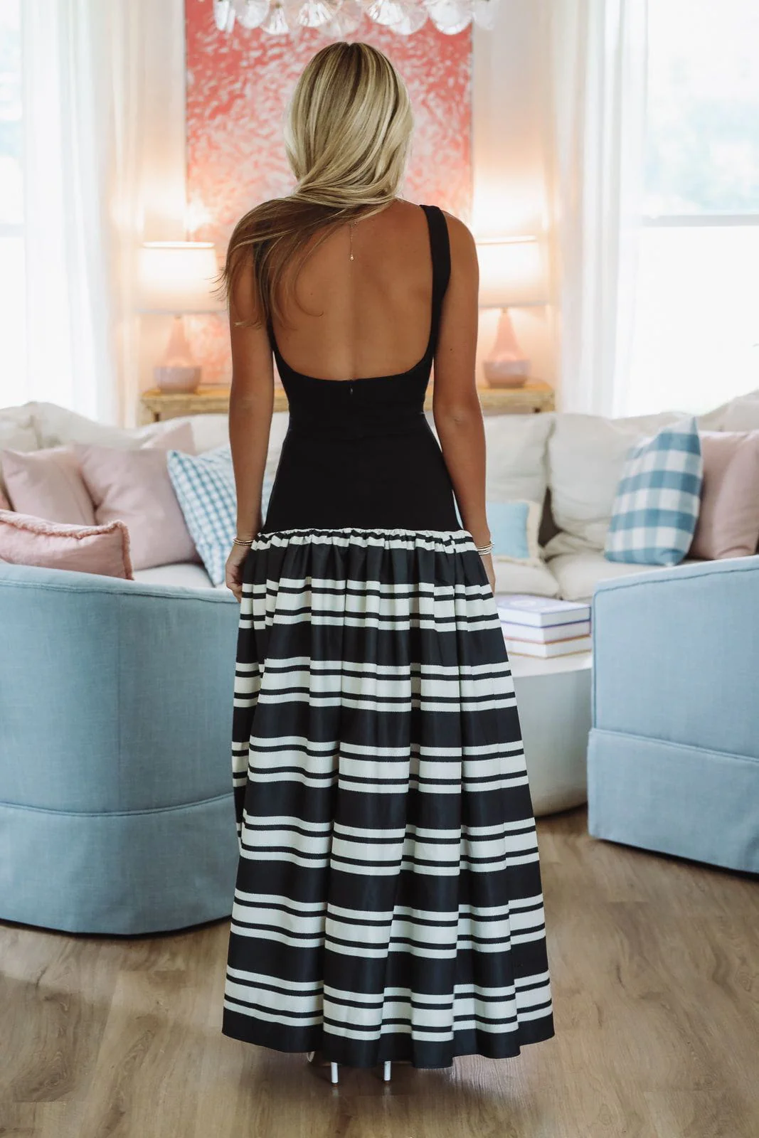 Kendall Maxi Dress - Black - Image 3