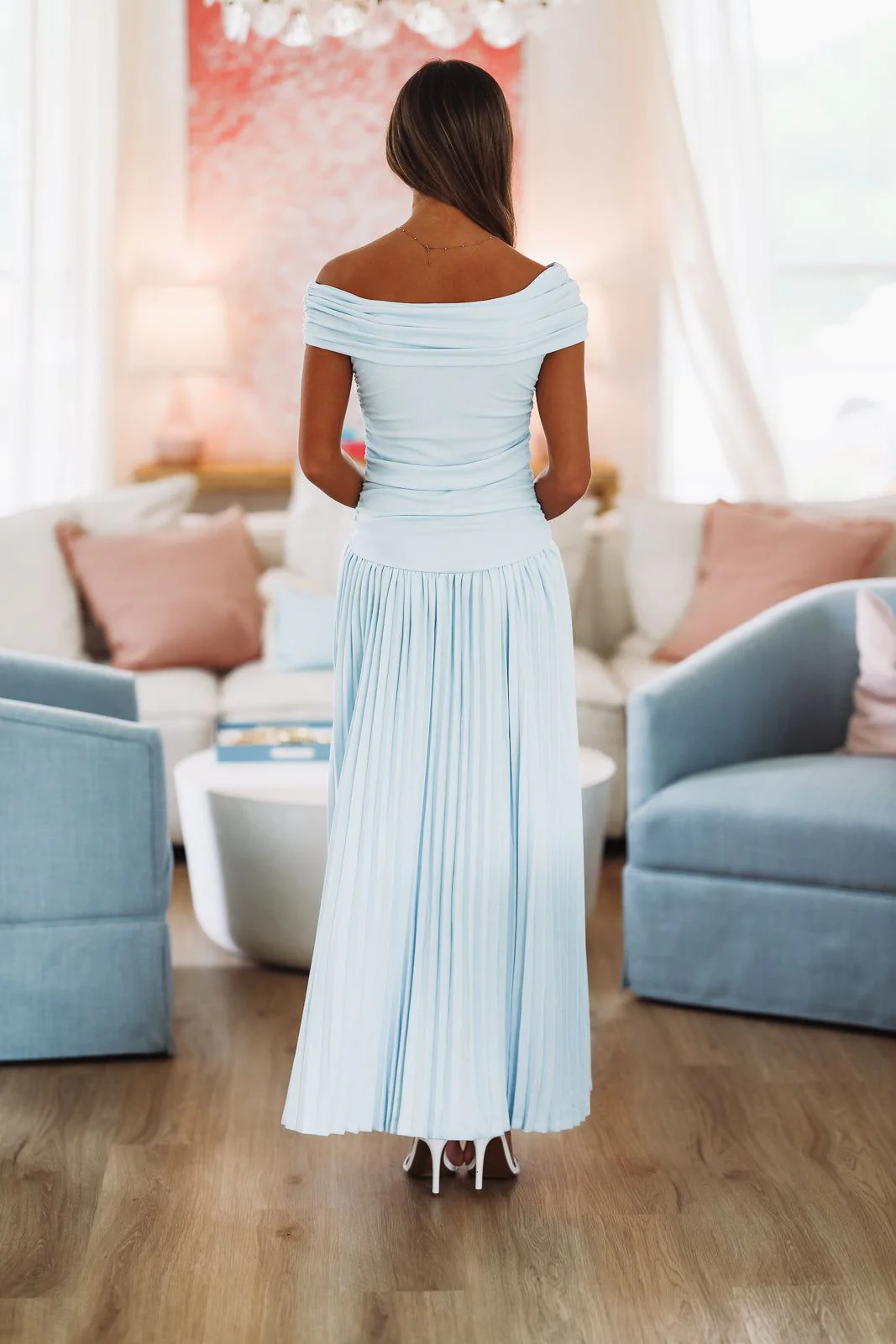 Laken Maxi Dress - Blue - Image 4