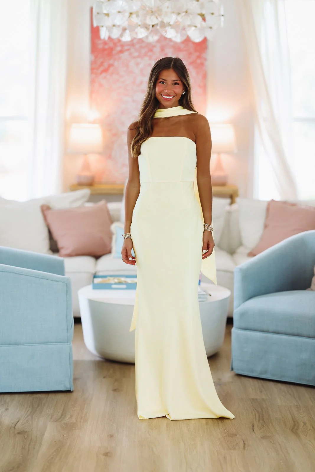 Love Me  Maxi Dress - Yellow - Image 2