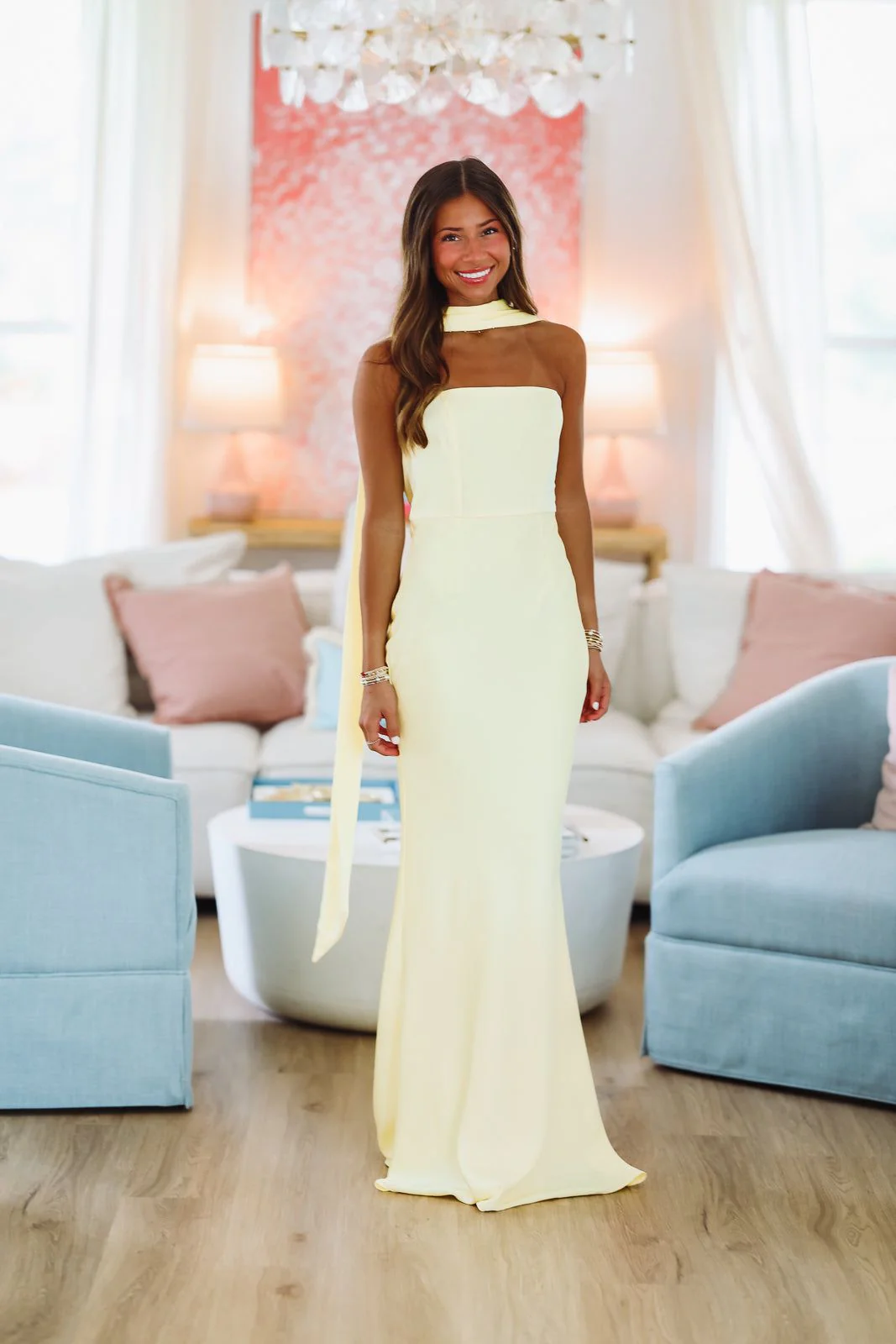 Love Me  Maxi Dress - Yellow - Image 4