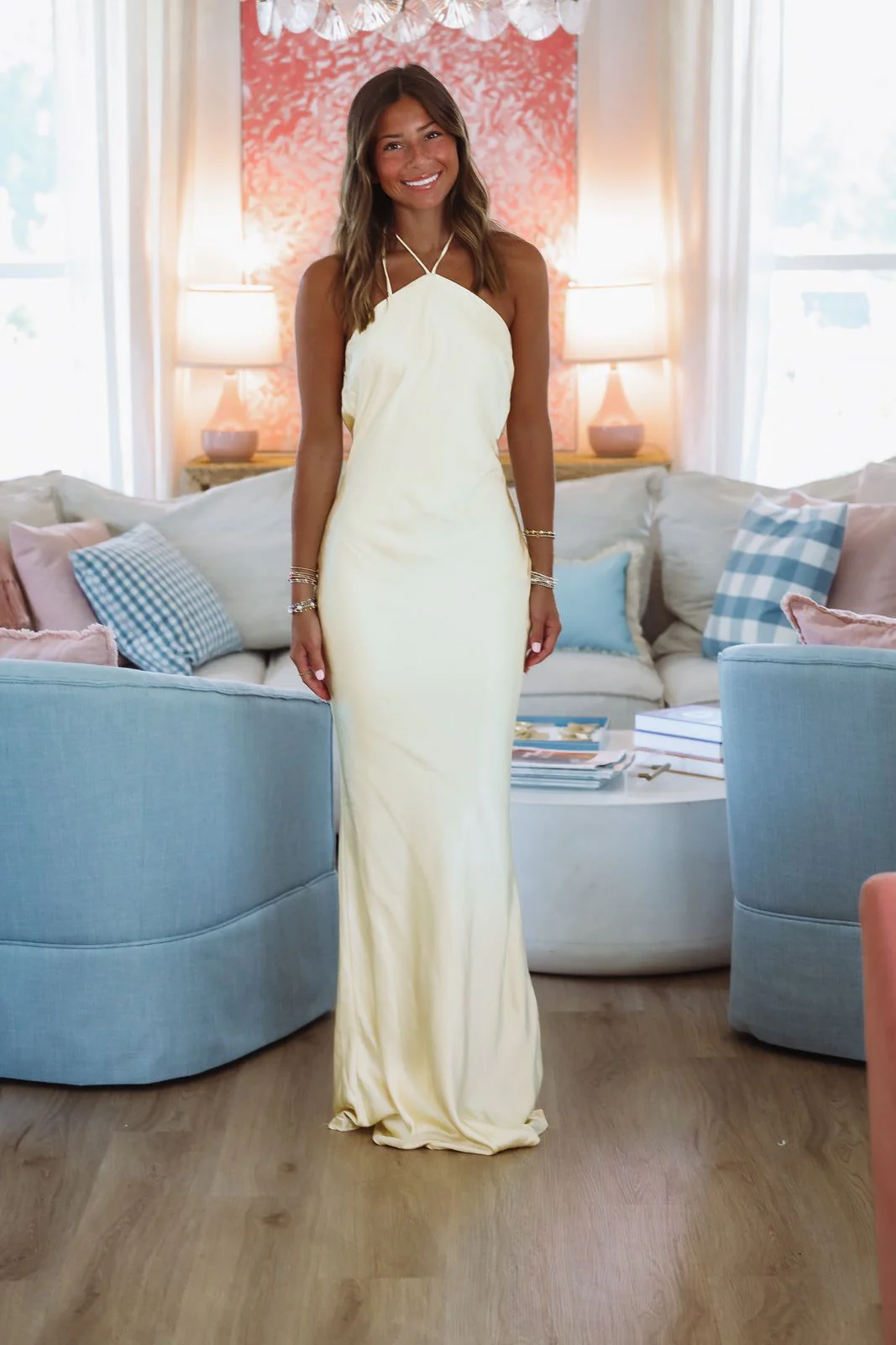 Love Spell Maxi Dress - Butter Yellow - Image 2