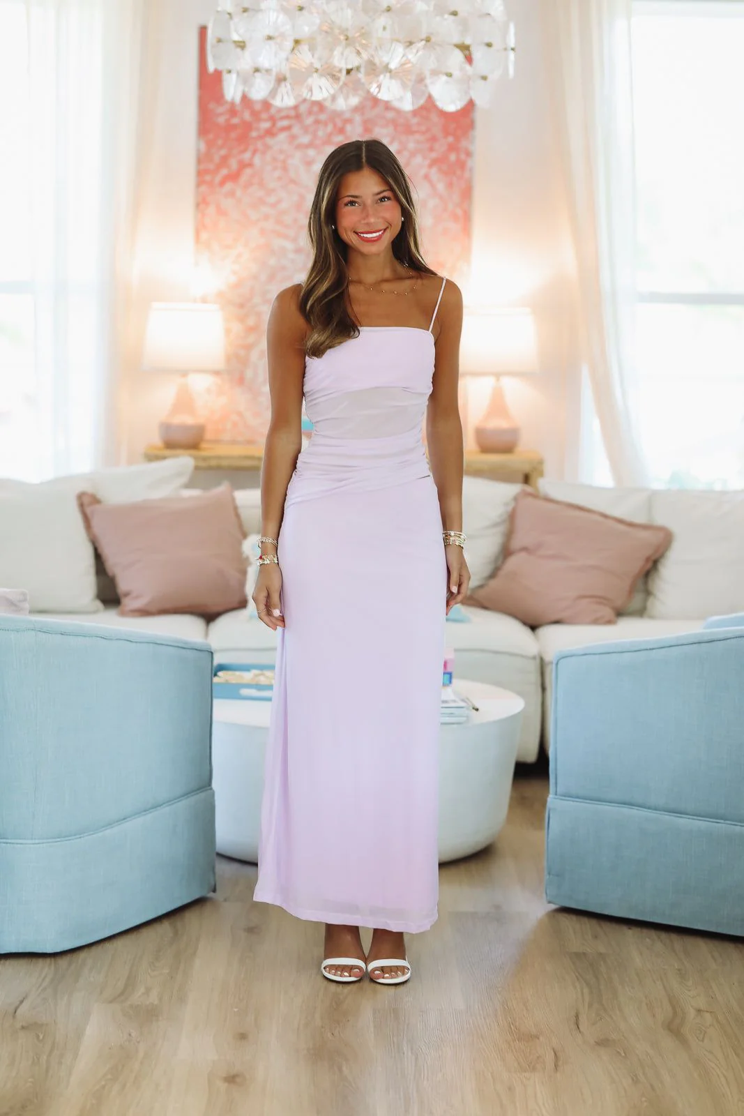 Magic Moment Maxi Dress - Lilac - Image 2