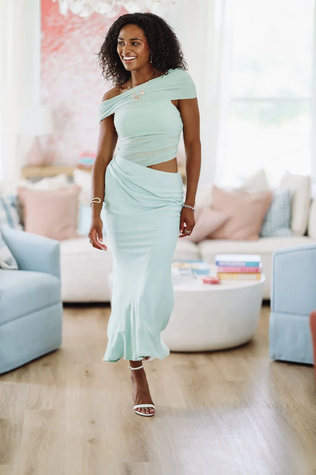 Magical Moments Maxi Dress - Sage - Image 5