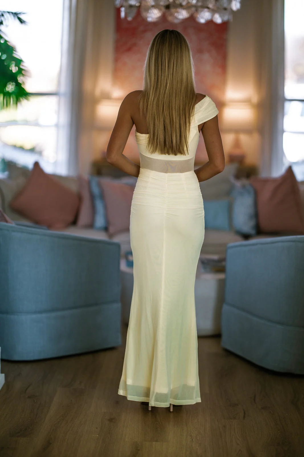 Meet Glamour Maxi Dress - Yellow - Image 3