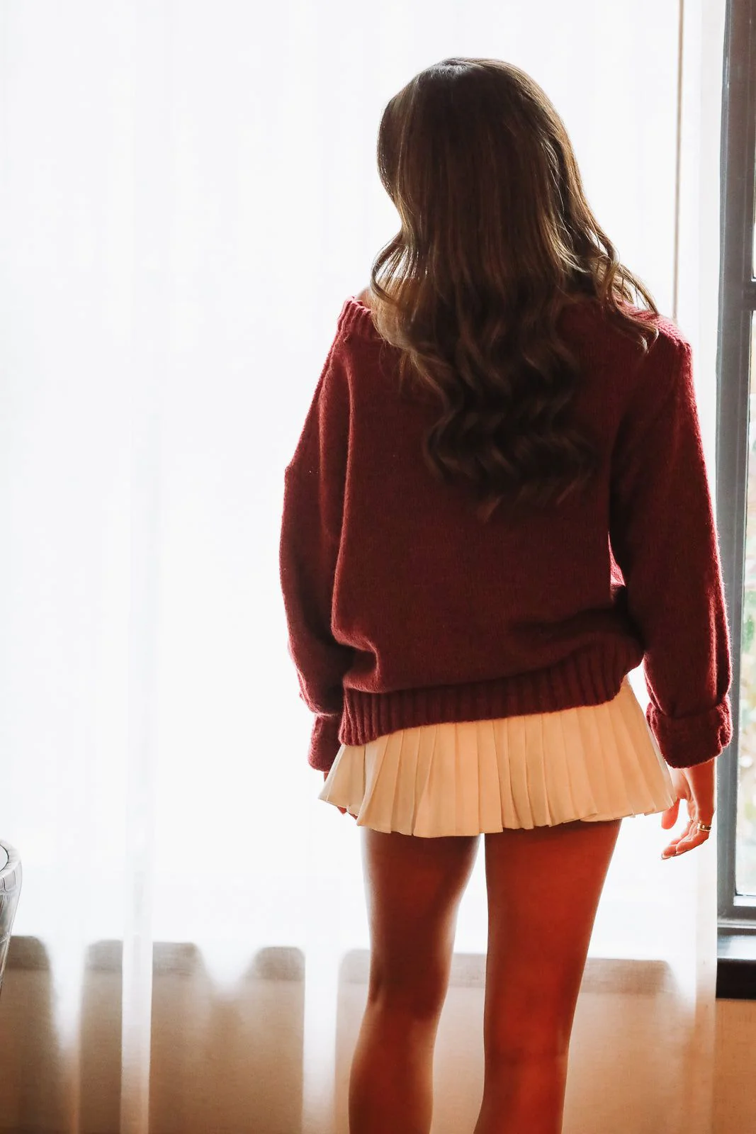 Metro Mini Skort - White - Image 4