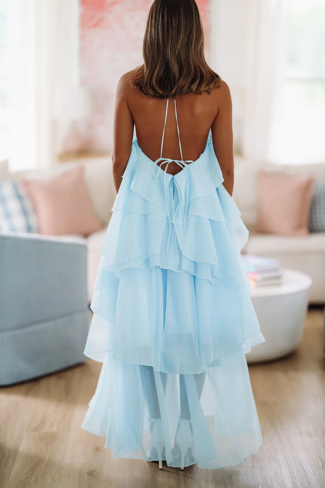 Mystic Blue Maxi Dress - Blue - Image 5