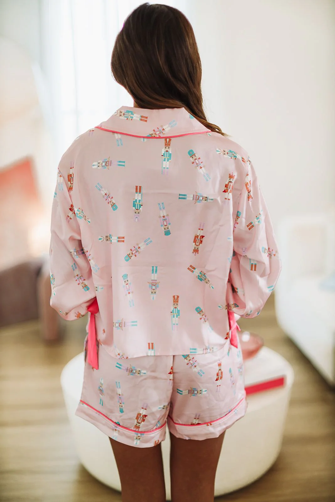 Nutcracker Pajama Set - Pink - Image 4
