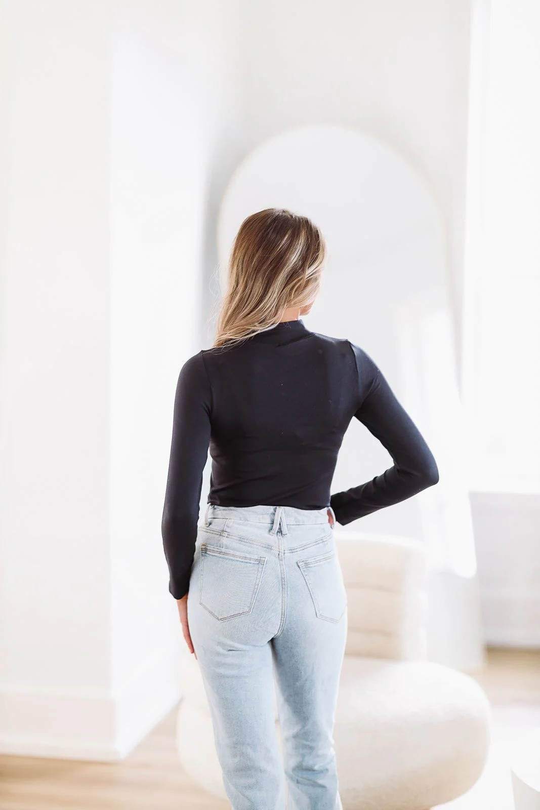 Oh So Smooth Top - Black - Image 2