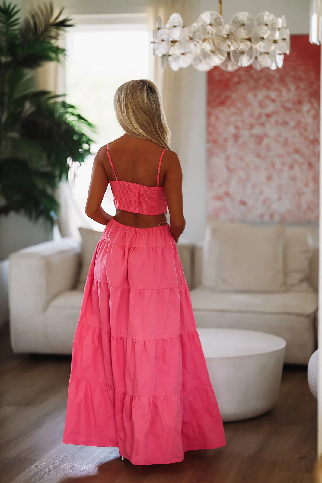 One Lucky Girl Maxi Dress - Pink - Image 4