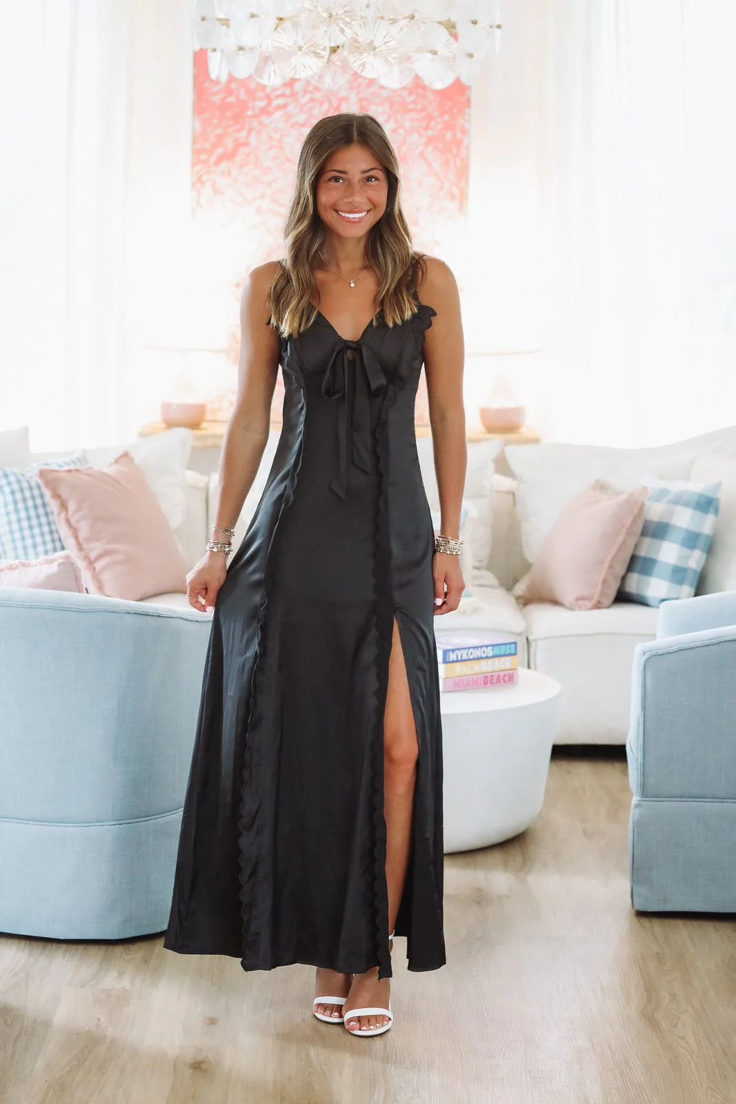 Sweet in Style Maxi Dress - Black - Image 2