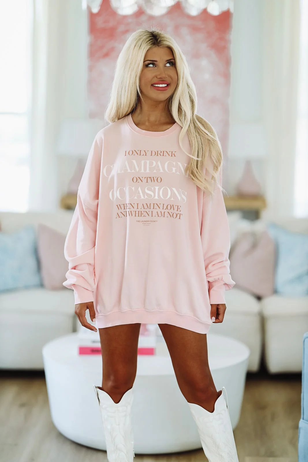 The Laundry Room Champagne Occasions Jump Jumper - Light Pink - Image 2