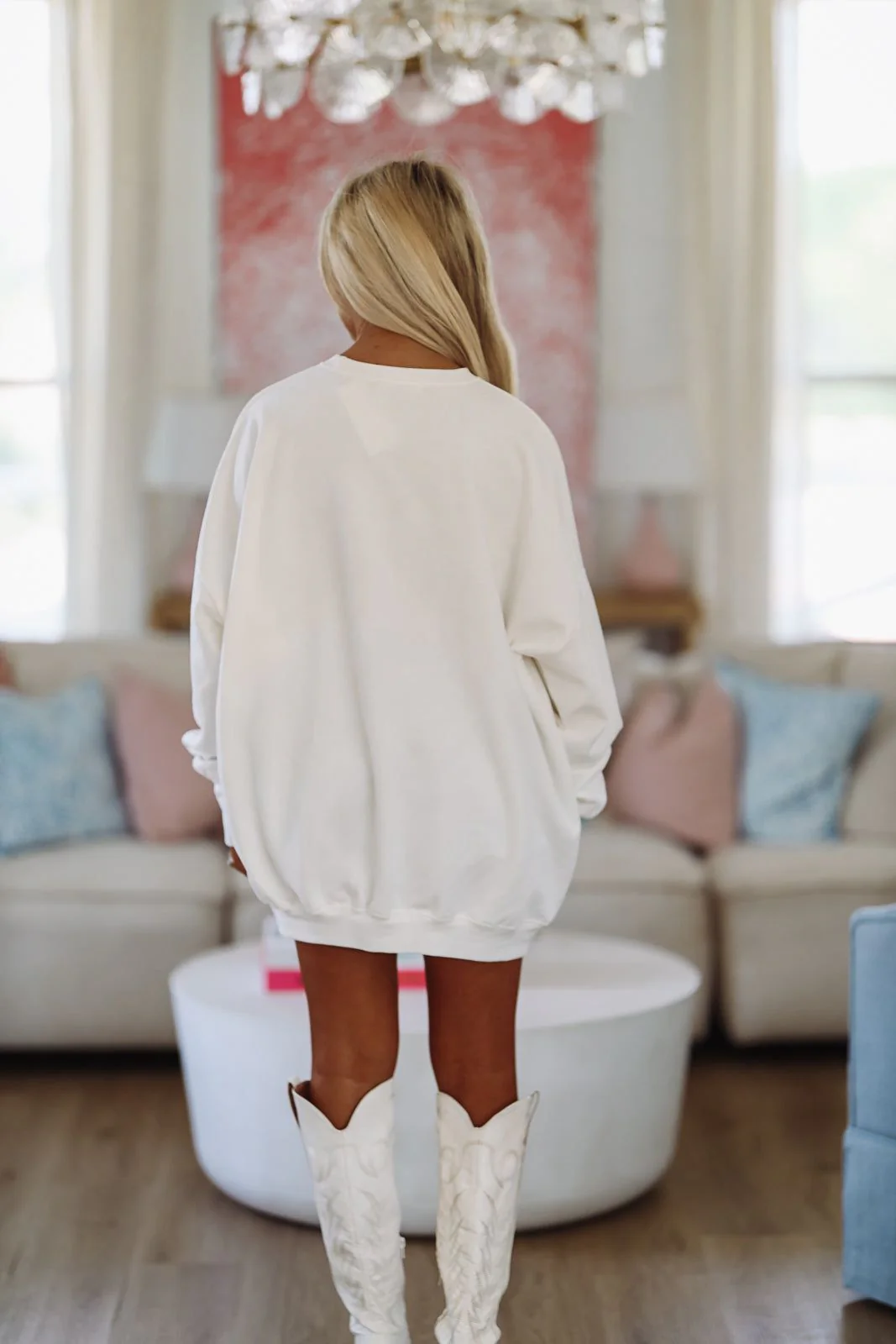 The Laundry Room Spicy Margs Jumper Pullover - White - Image 4