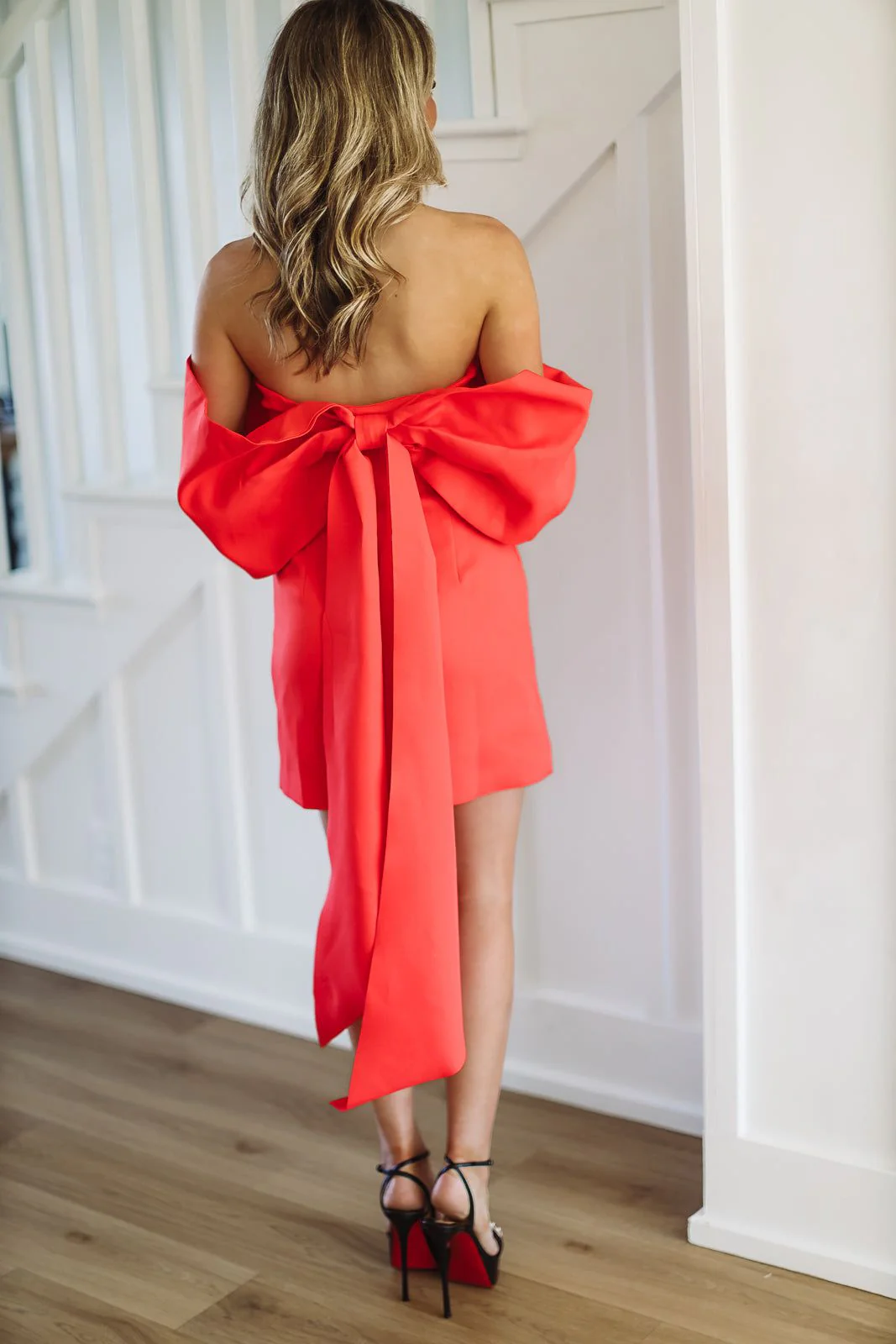 Time in Paris Cocktail Dress - Red (FINAL SALE) - Image 4